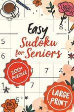 Easy Sudoku for Seniors: Large Print Sudoku for Seniors | Easy Sudoku Books for picture
