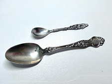 Vintage Two Sterling Silver Spoons picture