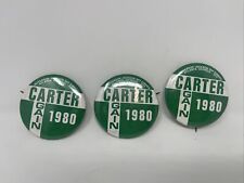 Jimmy Carter 1980 Political Campaign Pin Jefferson Jackson Dinner Atlanta x5 VTG picture