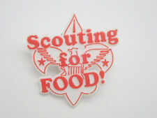 Scouting For Food Boy Scouts Vintage Lapel Pin picture