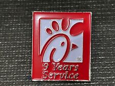 Chick-Fil-A Employee 9 Years Service Pin ~ t picture