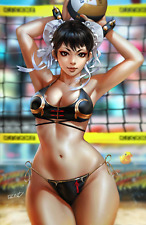 STREET FIGHTER SWIMSUIT SPECIAL 2024 CHEW CHUN LI GOLD VAR LE 400 PRE 7/31☪ picture