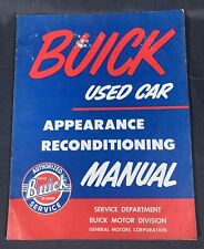 ✨Vintage Original Authorized Buick Body Appearance Reconditioning Manual✨ picture