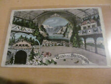 E8235) Ak Bavaria, Litho Size A Berchtesgaden, Bouffant Schweinfurt To 1911 picture
