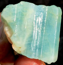 137CT New Find Natural Raw Gemmy Sky Blue Aquamarine Crystal Specimens ia9121 picture