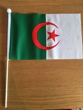 ALGERIA Pack of 12 medium Hand Flags 9