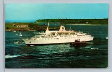 Postcard Ship M/A The Prince Of Fundy Portland ME Fort Gorges UNPOSTED picture