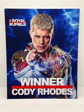 Cody Rhodes Royal Rumble Winner Signed Autographed Photo Authentic 8X10 COA picture