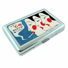 Vintage Smoking AD Illustration Cigarette Case RFID Protection Wallet picture