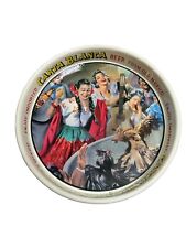 Vintage Mexican Beer Tray Carta Blanca  Rare Mexican Rooster Battle picture