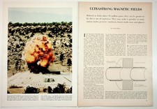1950s Ultrastrong Magnetic Fields Los Alamos Implosion Physics Article Ephemera picture