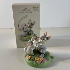 2007 Hallmark Keepsake Magic Ornament All Atwitter Disney's Bambi with Thumper picture