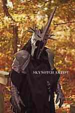 Ring Wraith Nazgul Costume Angmar  Costume LOTR Cosplay Halloween picture