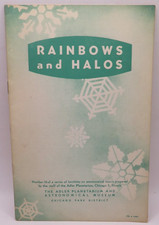 Vintage 1940's Rainbows and Halos #18 booklet Adler Planetarium Chicago picture