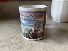 Vintage Leanin' Tree Mug 1997 Nature ' Discover the hidden treasures...' MGR283 picture