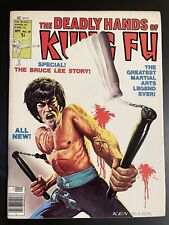 Deadly Hands of Kung Fu #28 1976 VF Nice Copy 1st App Bruce Lee in Story Marvel picture