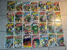 The Incredible Hulk Bronze Lot of 57 Comics. From Fine/Near Mint. picture