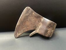 Old Vintage Hand Forged Rustic Iron Axe Hatchet / Axe Head Wood Cutter Tool U2 picture