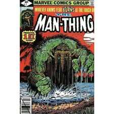 Man-Thing #1  - 1979 series Marvel comics Fine+ Full description below [l^ picture