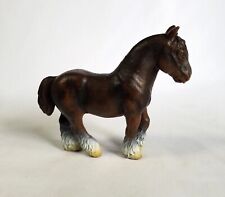 Vintage Schleich Horse Figure 1993 Brown Shire Gelding Vintage PVC Animal picture