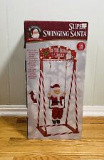 NEW-Mr. Christmas Indoor Super Swinging Santa Claus Animated Musical 40