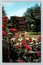 Peninsula, OH-Ohio, Entrance Tamsin Park, Campground Antique, Vintage Postcard picture
