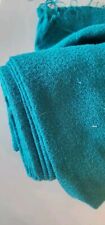 Iconic 60s Mod Vtg MCM NOS Upholstery Fabric Turquoise 5 Yards 58” Wide  picture