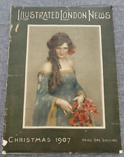 ILLUSTRATED LONDON NEWS CHRISTMAS 1907 MAGAZINE picture