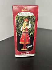 Hallmark Keepsake Christmas Ornament, Russian Barbie Collectible Holiday Decor picture