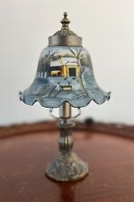 American Winter Scene Currier and Ives Lamp From New York Museum Collection 2002 picture