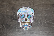 Dia de los Muertos Skull Refrigerator Souvenir Travel Magnet Brighton Utah 3