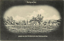 WWI Postcard Berry au Bac Geshen aus einer Schiesscherie eines Panzergeschutzes picture