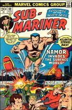 Sub-Mariner #60 VG+ 4.5 1973 Stock Image Low Grade picture