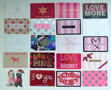 Victoria's Secret Pink Gift Card - LOT of 20 Different - Collectible - No Value picture