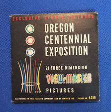 Rare Scarce A250 Sawyer's Oregon Centennial Exposition view-master Reels Packet picture