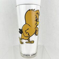 Vintage 1973 Henery Hawk Pepsi Collector Series Glass Looney Tunes Cartoon Glass picture