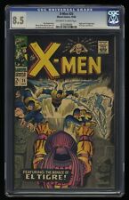 X-Men #25 CGC VF+ 8.5 1st Appearance El Tigre Jack Kirby Art Marvel 1966 picture