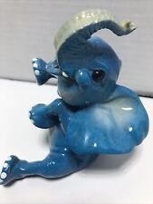 Kitty’s Critters SKAMP Blue Elephant Figurine 2003 Great Shape Retired picture