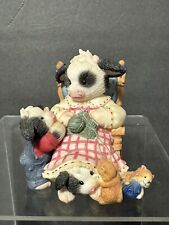 Enesco Mary's Moo Moos Yarning For Moo-Mies Attention Early Release #MM753  2000 picture