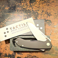 Tactile Knife Co Chupacabra Magnacut Drop Point Aluminum Liner Lock Clip picture