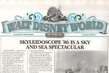 Summer 1986 Walt Disney World NEWS, Epcot Center, Mickey Mouse, River Country picture