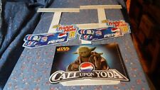 NOS 3 Dangly Pepsi Signs Star Wars Yoda  Fridge Mate Store Display Signs POS picture