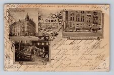 Lincoln NE-Nebraska, Lincoln Free Press Advertising, Press, Vintage Postcard picture