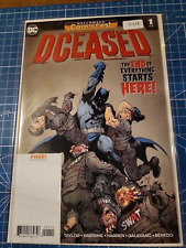DCEASED #1HCF 8.0+ VARIANT DC COMIC BOOK G-124 picture