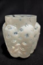 EAPG Northwood Glass Works PANELED SPRIG White Opalescent Art TOOTHPICK HOLDER picture