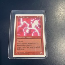 Magic: The Gathering - Ball Lightning - Fifth Edition - #210 - rare - near mint picture
