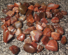 Lake Superior Agates polished 1Lb lot various sizes, shapes, and colors see pics picture