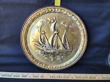Vintage Sunshine Biscuit Company Wall Plaque Yacht Boat Ship Decor picture