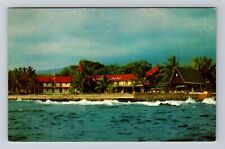 Hawaii HI-Hawaii, Kona Inn, Kailua Kona, Advertising, Vintage Postcard picture