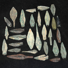 30 Ancient Near East Luristan Bronze Spear Heads Arrowheads Circa 1200-800 BC picture